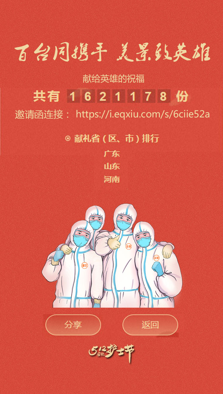 2020年512国际护士节H5活动页面设计,常德H5活动，常德小程序开发，常德H5制作