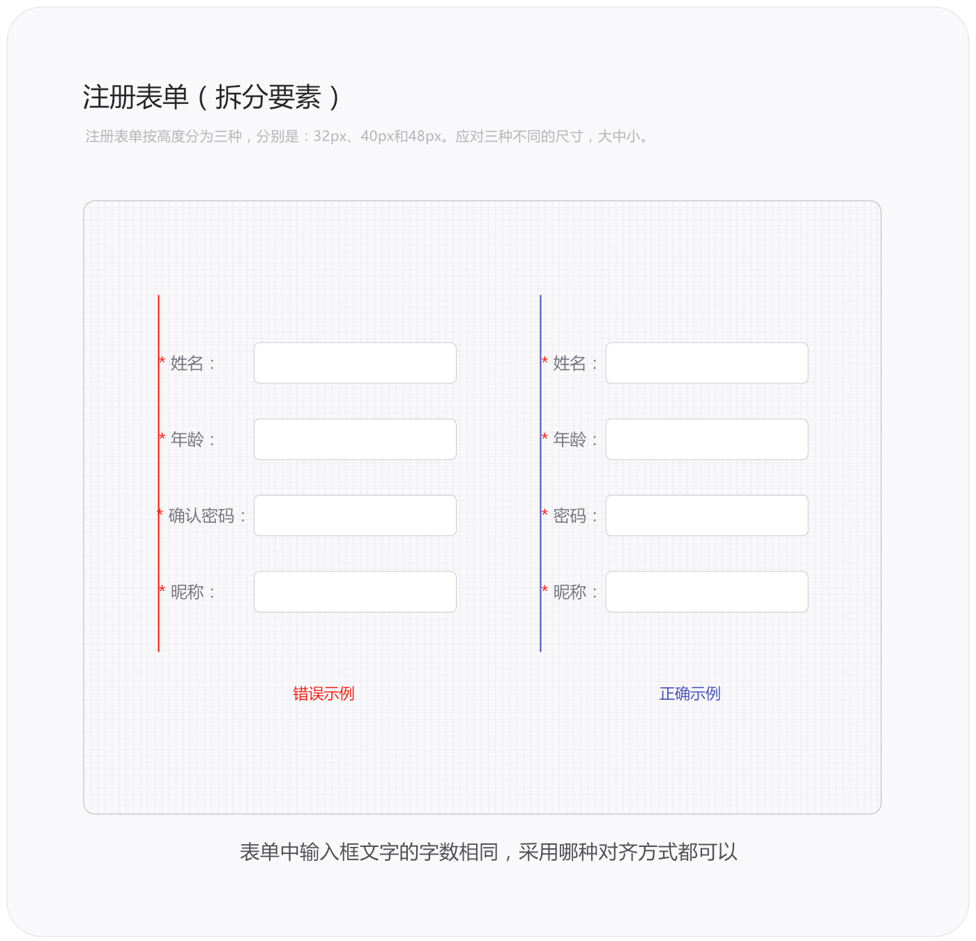 网站设计之注册登录页面设计标准