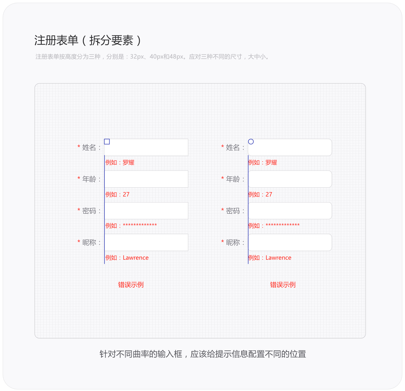 网站设计之注册登录页面设计标准