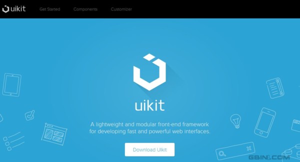 轻量级的前端UI开发框架 - UIkit-常德网站建设,常德网站设计
