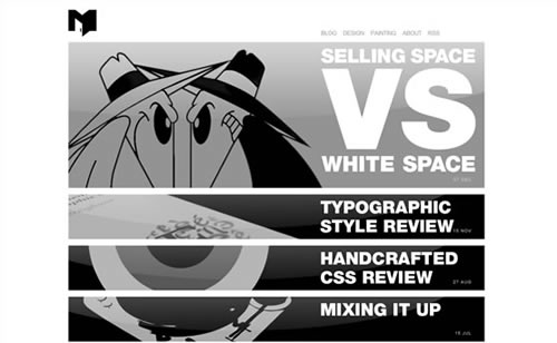 设计中的色彩应用教程：灰色调网站设计-常德网站建设,常德网站设计