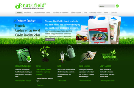 十一个漂亮的使用草地为素材的网站设计-常德网站建设,常德网站设计