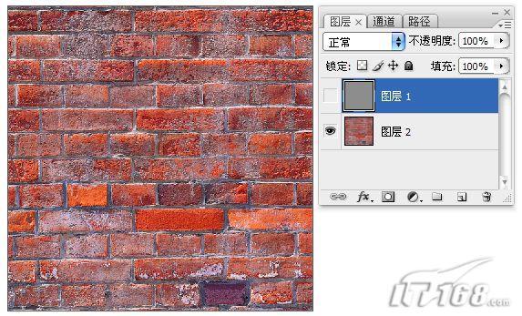 Photoshop设计形象逼真的砖墙效果-常德网站建设,常德网站设计